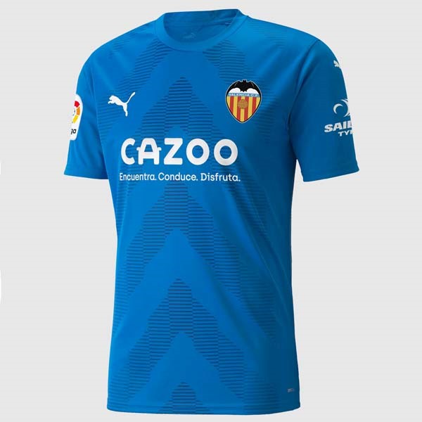 Authentic Camiseta Valencia 3ª Portero 2022-2023 Azul